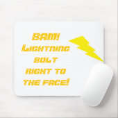 BAM! tへの稲妻の権利… マウスパッド (マウス)