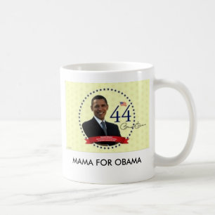 bama3のママFORオバマ コーヒーマグカップ
