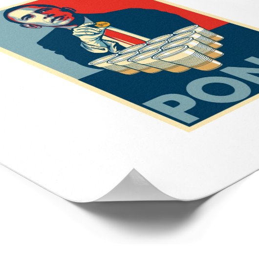 BAMA-PONG – ポスター (角)