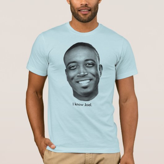 BamaGear IはJoelのTシャツを知っています Tシャツ (正面)