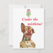 BambiのおもしろいクリスマスカードV2 シーズンカード (裏面)