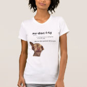 Bambi's Audacity – 女性のTシャツ Tシャツ (正面)