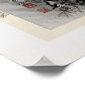 Bamboo, Apricot and a Fisherman by Imoto Tekiho ポスター (角)