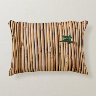 Bamboo barrier screen fence アクセントクッション