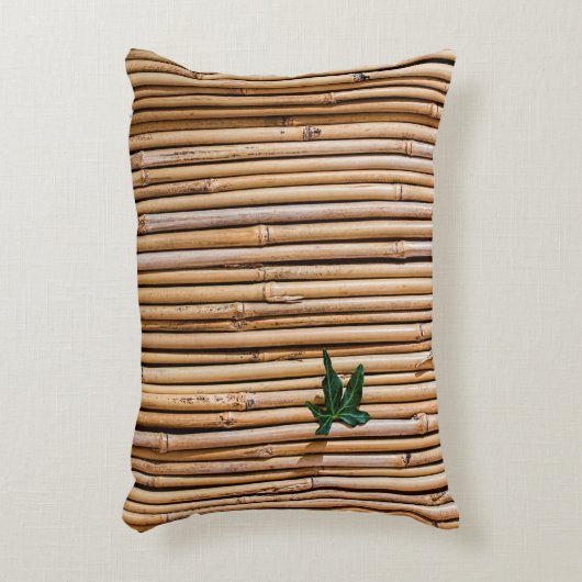 Bamboo barrier screen fence アクセントクッション (正面(垂直))