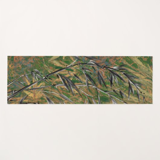 Bamboo forest ヨガマット (正面(横))