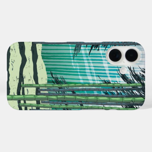 Bamboo Forest Case-Mate iPhoneケース (裏面 (横))
