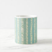 Bamboo Forest Stripe - Jade Breeze Mug コーヒーマグカップ (中央)
