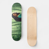 Bamboo Forest with Dark Woman スケートボード (正面)