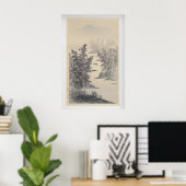 Bamboo Grove by Nishizawa Tekiho  Vintage Japanese ポスター (ホームオフィス)