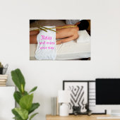 Bamboo Massage ポスター (ホームオフィス)