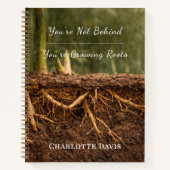 Bamboo motivational journal for business woman ノートブック (正面)