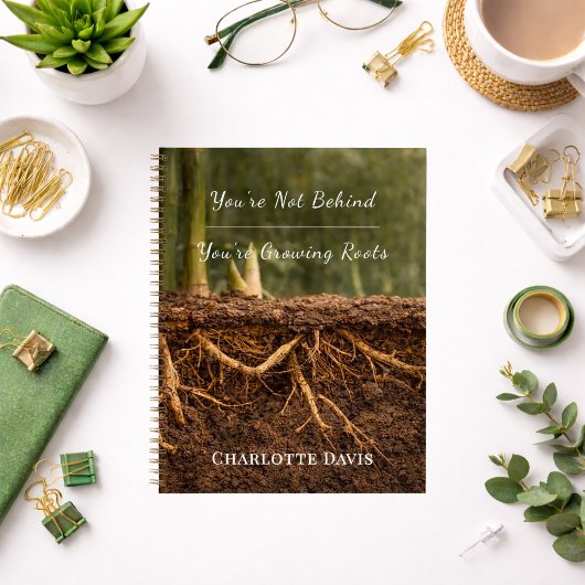 Bamboo motivational journal for business woman ノートブック