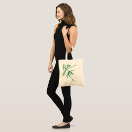 Bamboo screen-printed eco-friendly shopping bags トートバッグ
