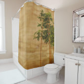 Bamboo stationery wallpaper シャワーカーテン (インサイチュ)