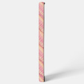 Bamboo Weave Texture Pink Phone Case Samsung Galaxyケース (左側面)