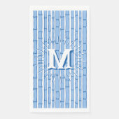 Bambooey Bamboo Stripe in Blue Personalized (正面)