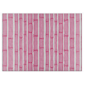Bambooey Bamboo Stripe in Pink カッティングボード (正面)