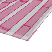 Bambooey Bamboo Stripe in Pink カッティングボード (角)