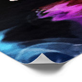 Bambou et orchidée ポスター (角)