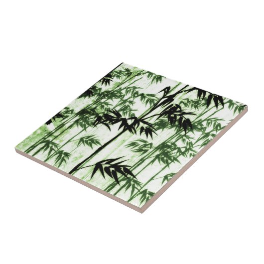 bambu verde - green bambu タイル (側面)