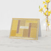 Bamidbarグリーティングカード カード (黄色い花)