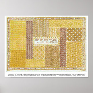 Bamidbar:ウィルダネスのポスターと文字 ポスター