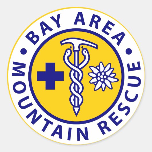 BAMRUスタンプ ラウンドシール (正面)