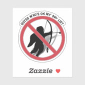 Ban Cupid Anti Valentine's Day  シール (シート)