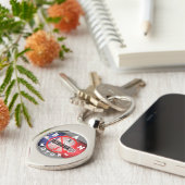 Ban diesel motors キーホルダー (側面)