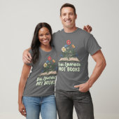 Ban Ignorance Not Books UniAdults Kids Black Small Tシャツ (ユニセックス)