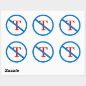 Ban Tステッカー ラウンドシール (シート)