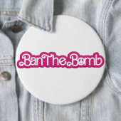 Ban The Bomb ／＃Nobarbenheimer ／ 缶バッジ (インサイチュ)