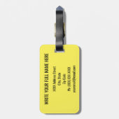 BaNa周期表 ラゲッジタグ (裏面縦)