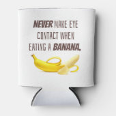 BANANAギフトおもしろいは絶対に目を連絡作らないときに… 缶クーラー (正面)