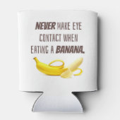BANANAギフトおもしろいは絶対に目を連絡作らないときに… 缶クーラー (裏面)