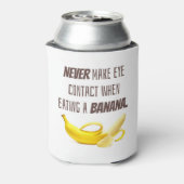 BANANAギフトおもしろいは絶対に目を連絡作らないときに… 缶クーラー (缶裏面)
