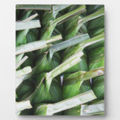 Banana 包まれた Leafパケット フォトプラーク (正面)