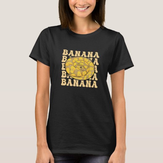 BANANA (Ball Pythonブリーダー用) Tシャツ (正面)