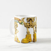 Banana Bones コーヒーマグカップ (正面左)