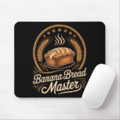 Banana Bread Master Baker Chef Humor Fall Baking L マウスパッド (マウス)