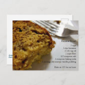 Banana Bread Recipe ポストカード (正面/裏面)