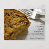 Banana Bread Recipe ポストカード (正面)