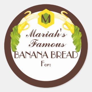 Banana bread sauce jam canning from the kitchen of ラウンドシール