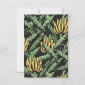Banana Bunch新しいアドレス移動アナウンスメントカード ノートカード (裏面)