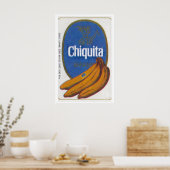 Banana Bunch - Matchbox Print - Aesthetic Wall Art ポスター (キッチン)