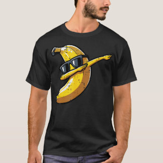 Banana Dab Sunglasses Cute Fruit Dance Boys Kids M Tシャツ