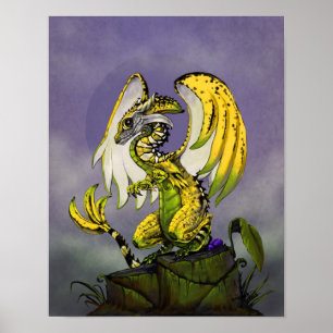 Banana Dragon 11x14 (4x6以上) ポスター