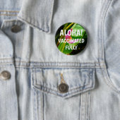 Banana Flower, Limahuli Gardens Aloha Vaccinated 缶バッジ (インサイチュ)