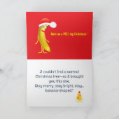 Banana for Christmas シーズンカード (内部)